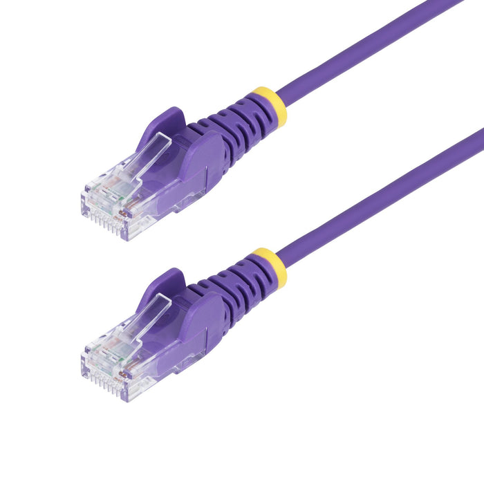 EAN 0065030918565 - StarTech.com N6PAT100CMPLS cable de red Púrpura U/UTP (UTP) imagen 1