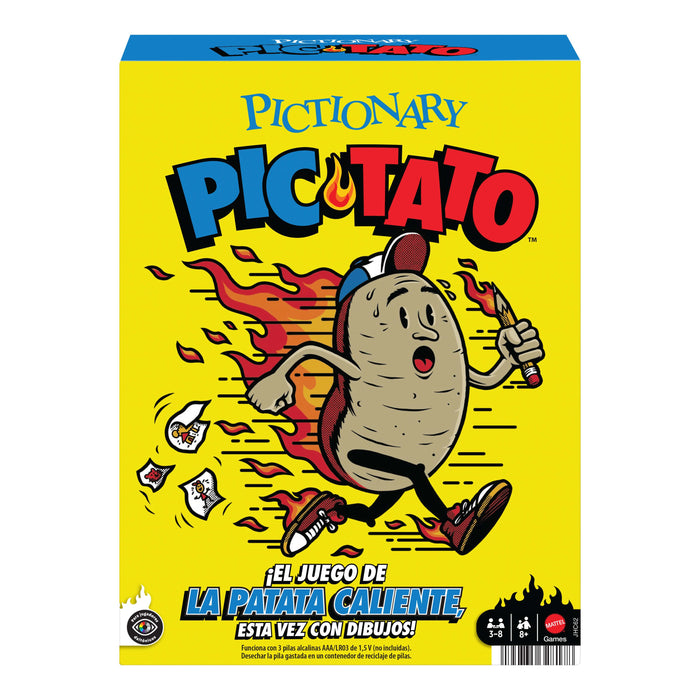 EAN 0194735328178 - Mattel Games Pictionary Pic-Tato Juego de mesa Dibujo imagen 7