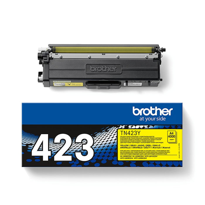 EAN 4977766771719 - Brother TN-423Y cartucho de tóner 1 pieza(s) Original Amarillo imagen 4