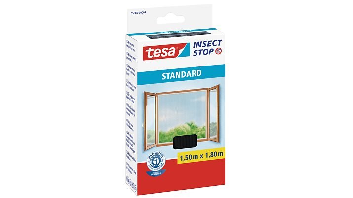EAN 4042448142498 - TESA 55680-01 red anti mosquitos Ventana Antracita imagen 1