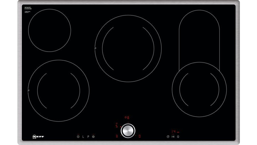EAN 4242004189039 - Neff T18BT16N0 Negro Integrado 80 cm Cerámico 4 zona(s) imagen 1