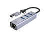 EAN 4015867243695 - Conceptronic ABBY25G base para portátil y replicador de puertos Alámbrico USB 3.2 Gen 1 (3.1 Gen 1) Type- imagen 1