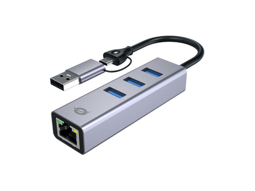 EAN 4015867243695 - Conceptronic ABBY25G base para portátil y replicador de puertos Alámbrico USB 3.2 Gen 1 (3.1 Gen 1) Type- imagen 1