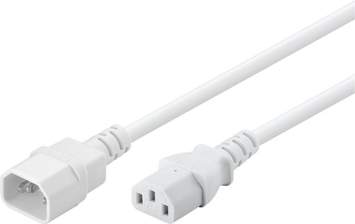 EAN 4040849975851 - Goobay 97585 cable de transmisión Blanco 3 m C14 acoplador C13 acoplador imagen 2