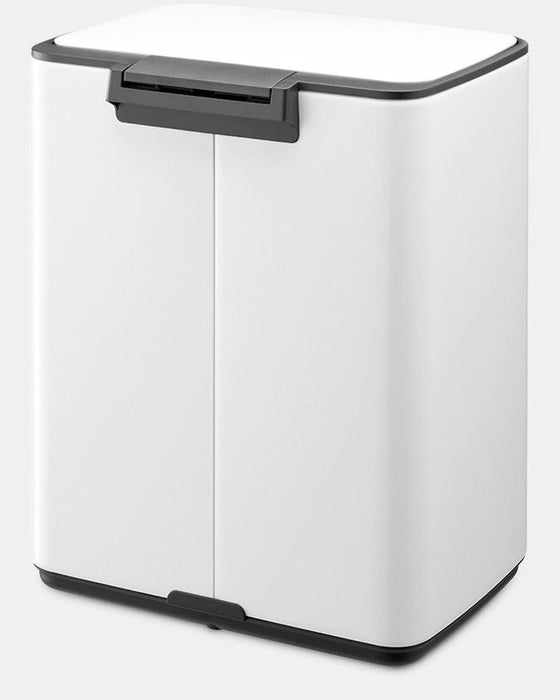 EAN 8710755236907 - Brabantia Bo Pedal Bin 12 L Rectangular Acero Blanco imagen 5