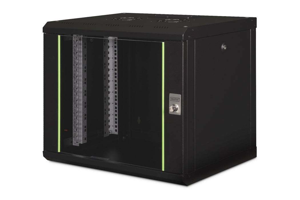 EAN 4016032257653 - Digitus DN-19 09-U-SW armario rack 9U Bastidor de pared Negro imagen 1