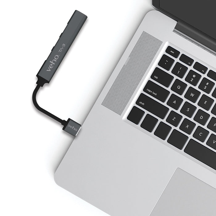 EAN 5060594761126 - Veho VAA-550-TA3-USB-A USB 3.2 Gen 1 (3.1 Gen 1) Type-A 5000 Mbit/s Gris imagen 5
