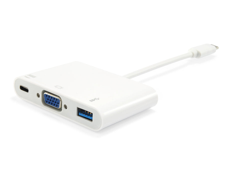 EAN 4015867203682 - Equip 133462 base para portátil y replicador de puertos USB 3.2 Gen 1 (3.1 Gen 1) Type-C Blanco imagen 1