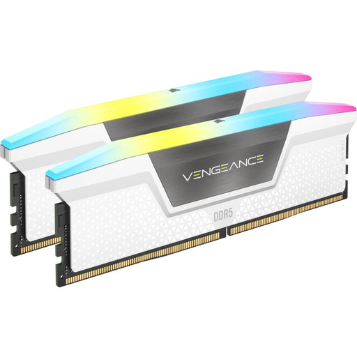 EAN 0840006677116 - Corsair Vengeance RGB CMH64GX5M2B6000C30W módulo de memoria 64 GB 2 x 32 GB DDR5 288-pin DIMM imagen 1