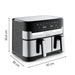 EAN 3045380023918 - Moulinex Dual Easy Fry EZ905D20 freidora Doble 8,3 L Independiente 2450 W Freidora de aire caliente Negro imagen 2