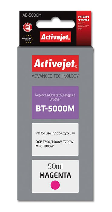 EAN 5901443110637 - Activejet AB-5000M cartucho de tinta 1 pieza(s) Compatible Alto rendimiento (XL) Magenta imagen 1