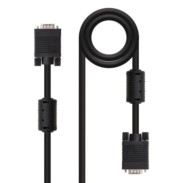 EAN 8433281000674 - Nanocable 10.15.0150 cable VGA 50 m VGA (D-Sub) Negro imagen 1