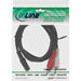 EAN 4043718265886 - InLine 89940D cable de audio 3 m 2 x RCA 3,5mm Negro imagen 2