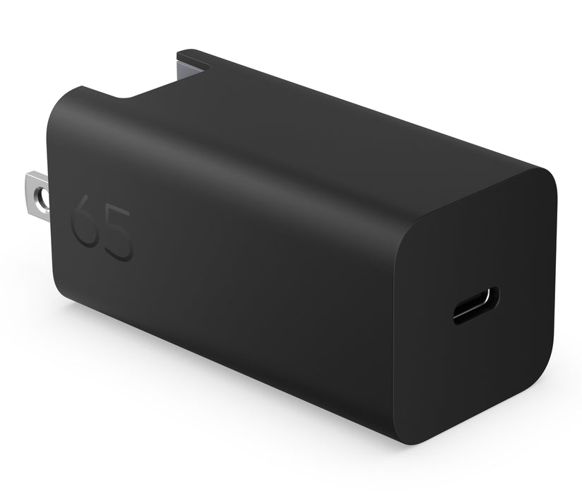 EAN 0199642433373 - HP 65W GaN Wall Charger adaptador e inversor de corriente Interior Negro imagen 5