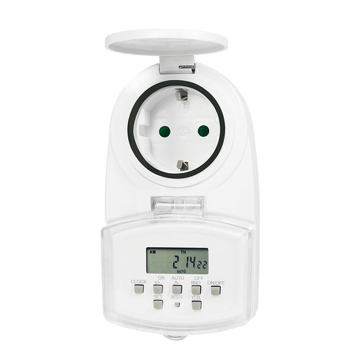 EAN 4052792054538 - LogiLink ET0008 contador eléctrico Blanco Programador eléctrico diario/semanal imagen 3