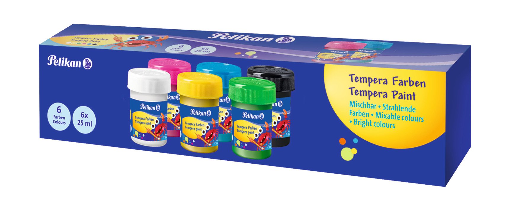 EAN 4012700804884 - Pelikan Tempera 25 ml 6 pieza(s) imagen 1
