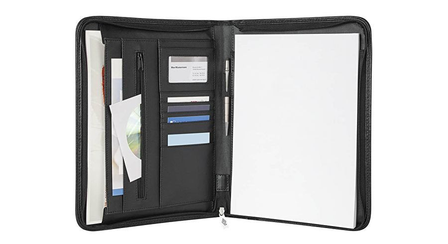 EAN 4003801856933 - Wedo 58 54301 organizador personal Cuero, Nylon Negro imagen 1