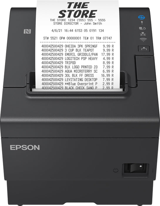 EAN 8715946697093 - Epson TM-T88VII (112) 180 x 180 DPI Inalámbrico y alámbrico Térmico Impresora de recibos imagen 1