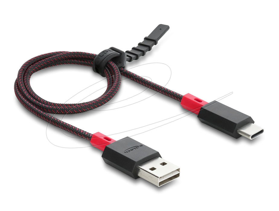 EAN 4043619815418 - DeLOCK 81541 cable USB USB 2.0 0,5 m USB A USB C Rojo, Negro imagen 2