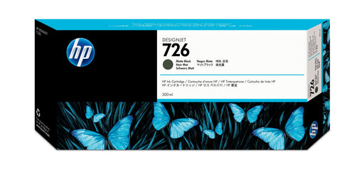 EAN 0884420836360 - HP 726 300-ml Matte Black DesignJet Ink Cartridge cartucho de tinta Original Rendimiento estándar imagen 1
