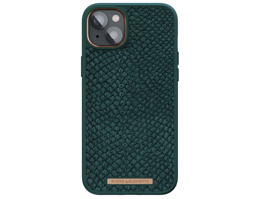 EAN 8720574620856 - Njord byELEMENTS Salmon Leather Magsafe funda para teléfono móvil 17 cm (6.7") Verde imagen 5