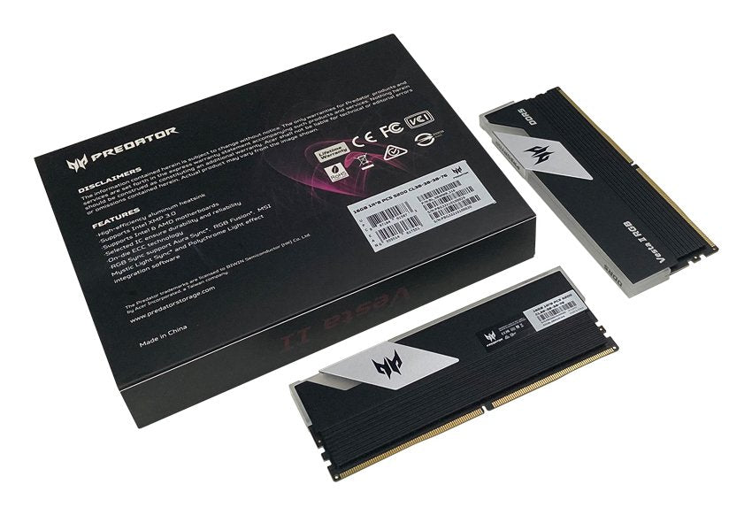 EAN 6955914638990 - Predator VESTA2-32GB-6000-1R8-V12 módulo de memoria 2 x 16 GB DDR5 6000 MT/s 288-pin DIMM imagen 13