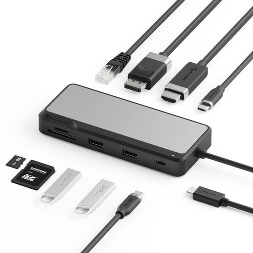 EAN 9350784027313 - ALOGIC FUPHDDP1 base para portátil y replicador de puertos Alámbrico USB 3.2 Gen 1 (3.1 Gen 1) Type-C Gri imagen 2