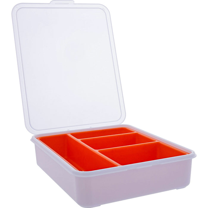 EAN 4043718331437 - InLine 43009H pieza pequeña y caja de herramientas Caja para piezas pequeñas Blanco, Naranja imagen 2