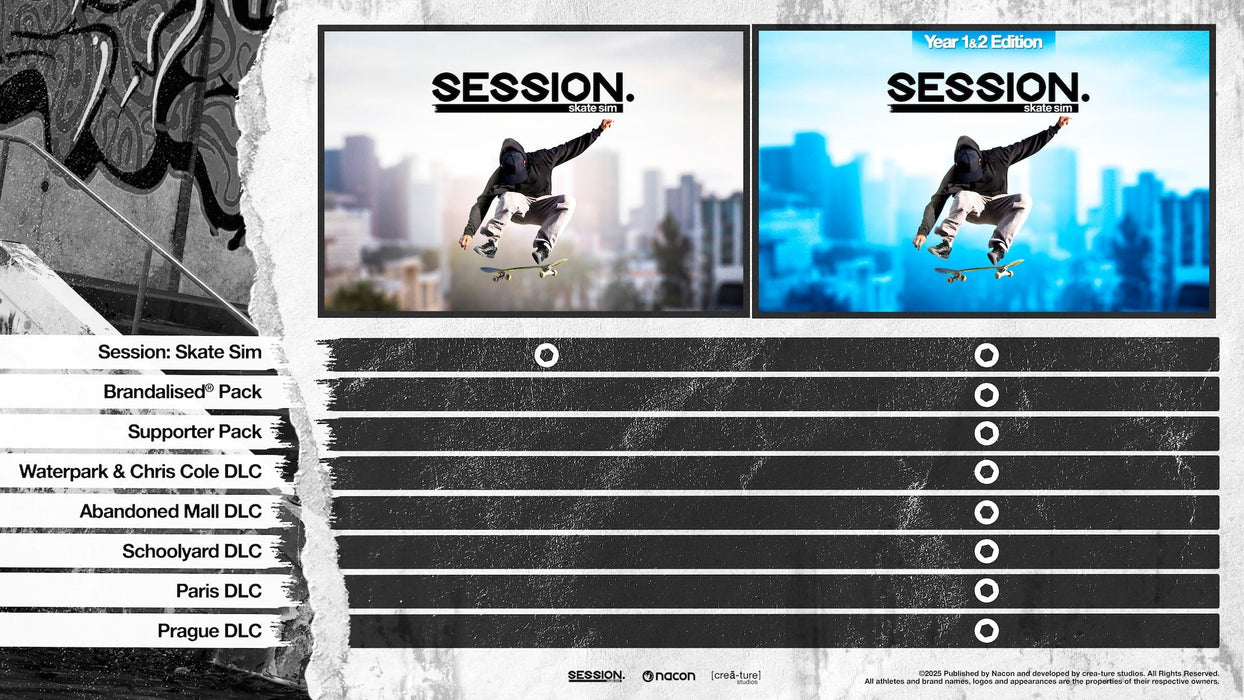 EAN 3665962016758 - NACON Session: Skate Sim Estándar Plurilingüe PlayStation 4 imagen 2