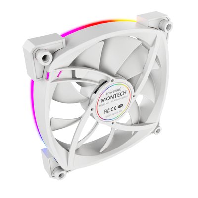 EAN 4710562747331 - Montech RX120 PWM Carcasa del ordenador Ventilador 12 cm Blanco 3 pieza(s) imagen 4