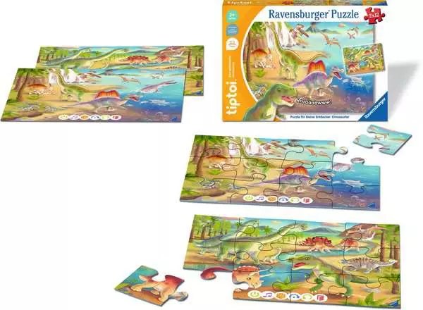 EAN 4005556001989 - Ravensburger tiptoi 00198 puzzle Puzzle rompecabezas 12 pieza(s) Animales imagen 3