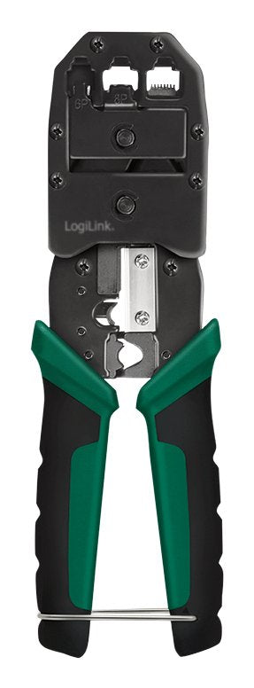 EAN 4052792078541 - LogiLink WZ0079 crimpadora Herramienta para prensar Negro, Verde imagen 2