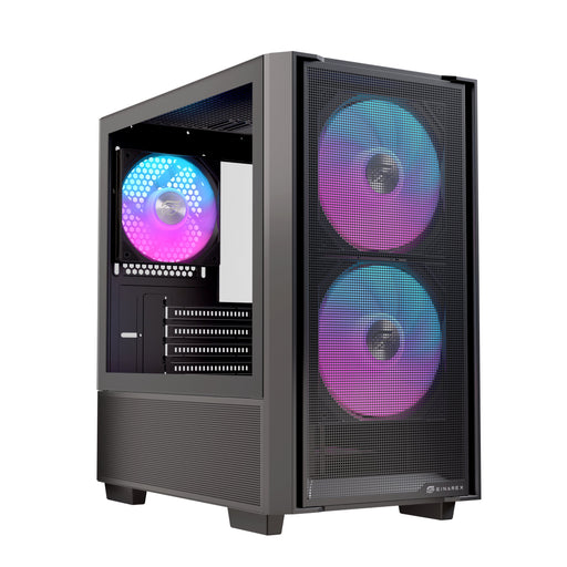 EAN 6977277360400 - Einarex EXCS-PM-150R-B carcasa de ordenador Midi Tower Negro imagen 2