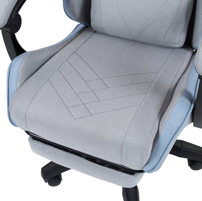 EAN 8435693112969 - Mars Gaming MGCXFSBL silla para videojuegos Silla para videojuegos de PC Asiento acolchado Azul, Gris imagen 9