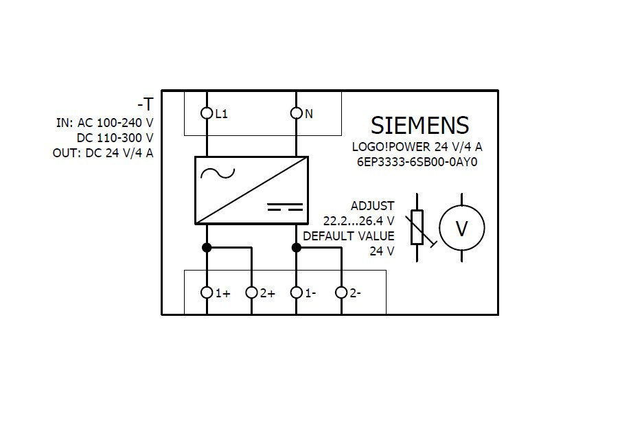 EAN 4025515154860 - Siemens 6EP3333-6SB00-0AY0 adaptador e inversor de corriente Interior Multicolor imagen 6
