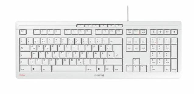 EAN 4025112109232 - CHERRY JK-8500HU-0 teclado Hogar / Oficina USB QWERTZ Húngaro Gris claro imagen 1