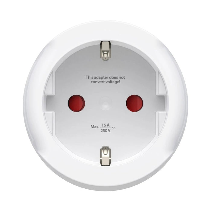EAN 4047443553652 - Hama 00223485 adaptador de enchufe eléctrico Tipo B Tipo C (Euroconcexión) + Tipo F Blanco imagen 4