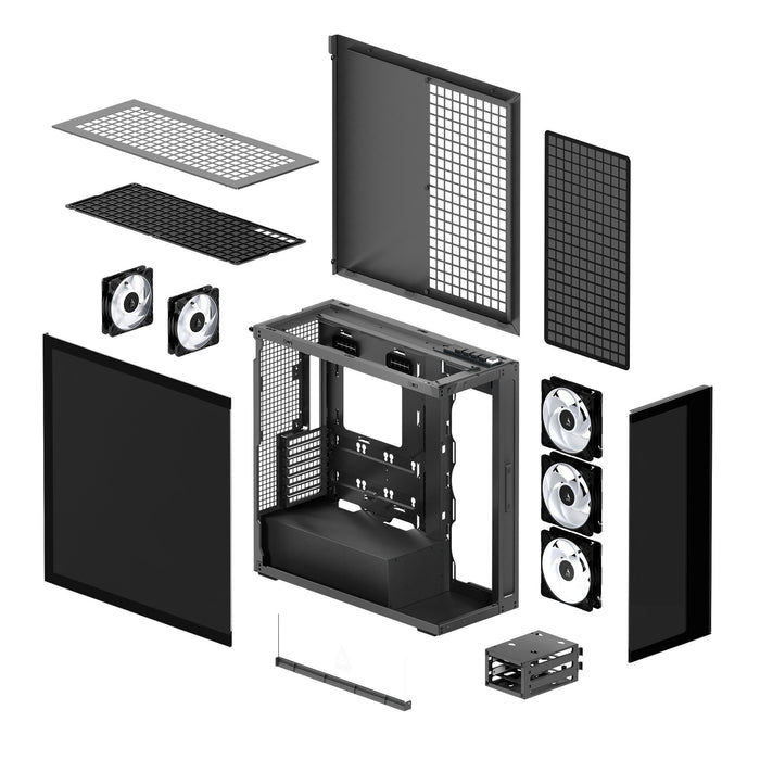 EAN 4895265000577 - ARCTIC Xtender Black (Mirror Glass) Midi Tower Negro imagen 8