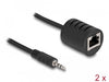 EAN 4043619878581 - DeLOCK 87858 cable de audio RJ-45 3,5mm Negro imagen 3