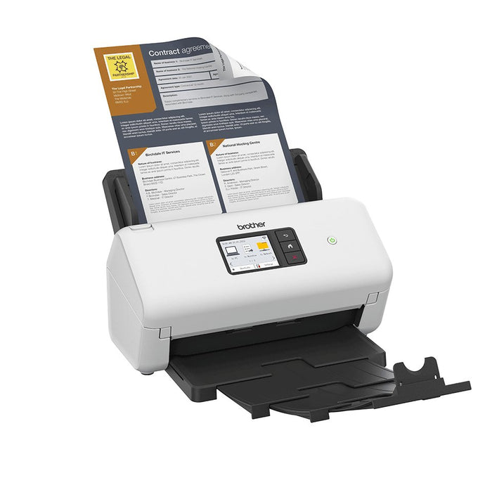 EAN 4977766838443 - Brother ADS-4550W escaner Escáner con alimentador automático de documentos (ADF) 600 x 600 DPI Negro, Bla imagen 6