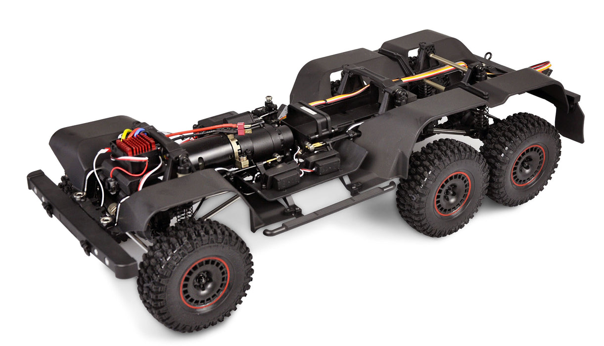 EAN 4260677959155 - Amewi AMXRock RCX103P Scale Crawler 6x6 Pick-Up 1:10 ARTR modelo controlado por radio Camión oruga Motor  imagen 4