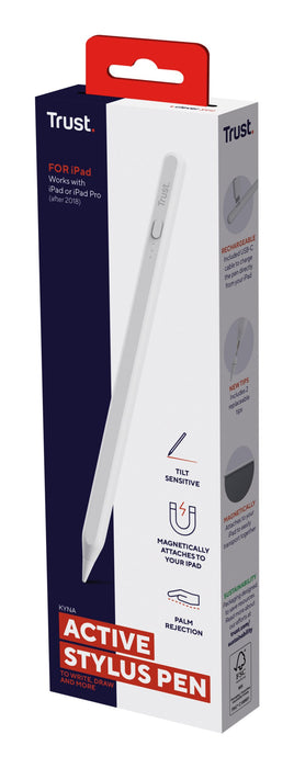 EAN 8713439251913 - Trust Kyna lápiz digital 13 g Blanco imagen 9