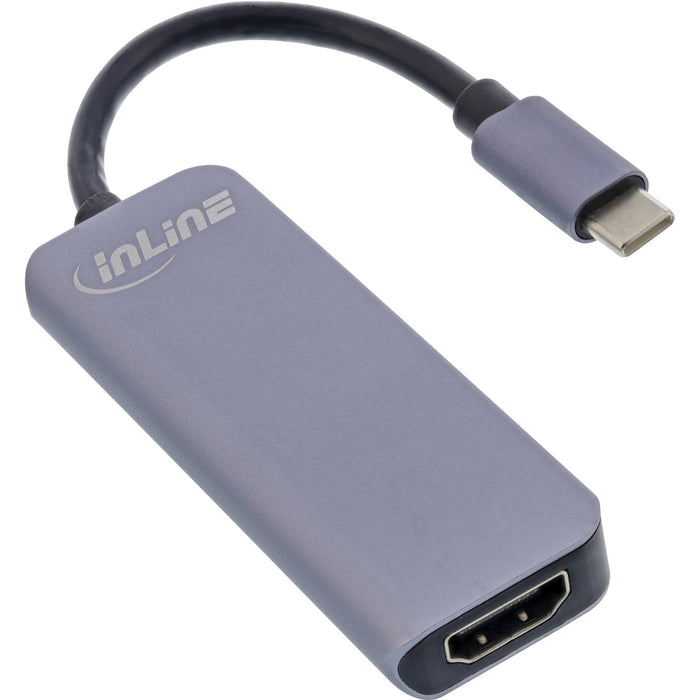 EAN 4043718300815 - InLine 33271H hub de interfaz USB 3.2 Gen 1 (3.1 Gen 1) Type-C 5000 Mbit/s Gris imagen 2
