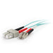 EAN 0757120855422 - C2G 85542 Cable de fibra óptica e InfiniBand 3 m LC ST OFNR Color aguamarina imagen 2