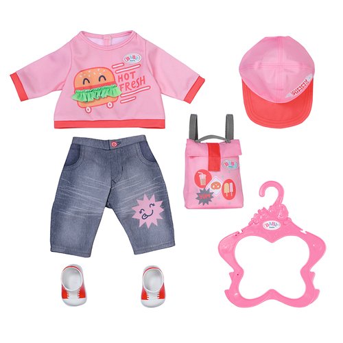 EAN 4001167840764 - BABY born Snack Shop Outfit 43cm Juego de ropita para muñeca imagen 1