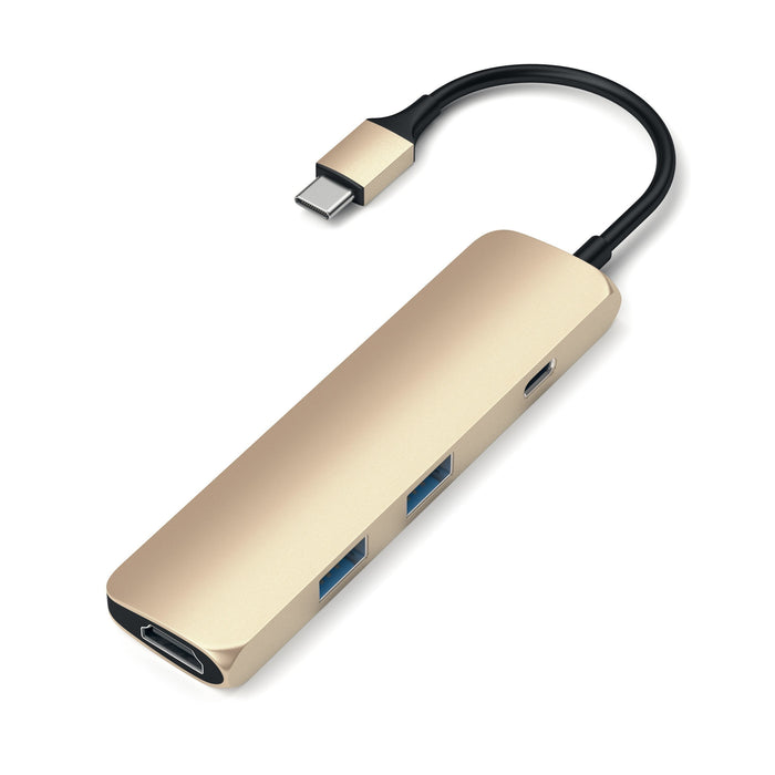 EAN 879961006594 - Satechi ST-CMAG base para portátil y replicador de puertos USB 3.2 Gen 1 (3.1 Gen 1) Type-C Oro imagen 3