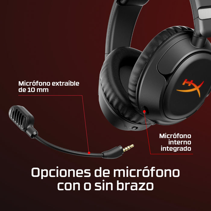 EAN 0198990148328 - HyperX Cloud Flight 2 Inalámbrico Diadema Juego Bluetooth Blanco imagen 6