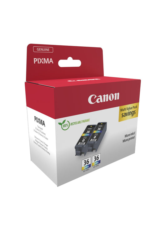 EAN 8714574679471 - Canon 1511B025 cartucho de tinta 2 pieza(s) Original Negro, Cian, Magenta, Amarillo imagen 2