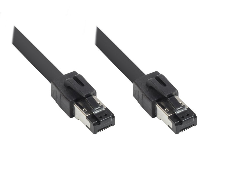 EAN 4014619170678 - Alcasa 8080-005S cable de red Negro 0,5 m Cat8.1 S/FTP (S-STP) imagen 1