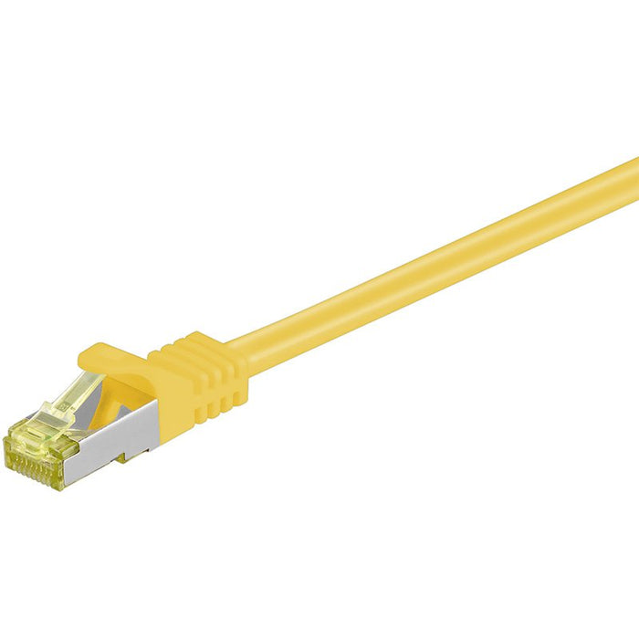EAN 4040849916656 - Goobay RJ-45 CAT7 25m cable de red Amarillo S/FTP (S-STP) imagen 1